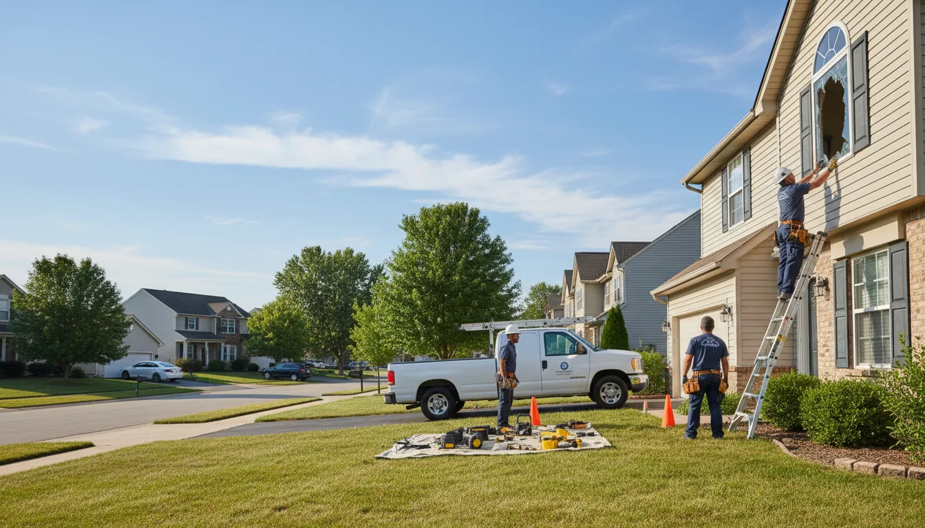 Expert window installer providing residential service in Cypress Inn, TN